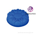 Non-stick Sunflower Silicone Cake Pans In Blue Color 